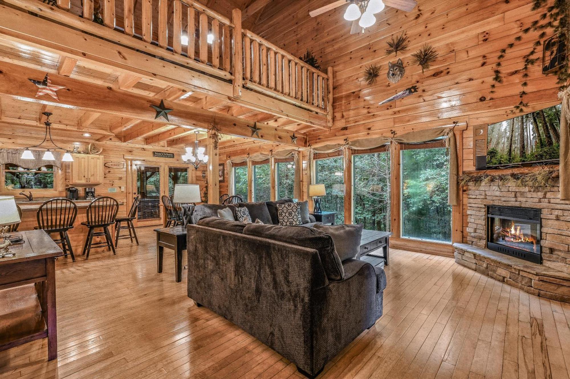 Mountain Spirit Cabin Waldens Creek Extérieur photo